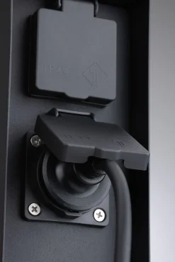 Paulmann Colonne de prises Rio Interrupteur crépusculaire IP44 Anthracite