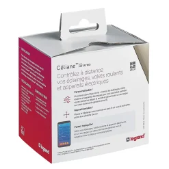 Legrand Commande générale sans fil Départ/Arrivée pour installation connectée Céliane with Netatmo titane