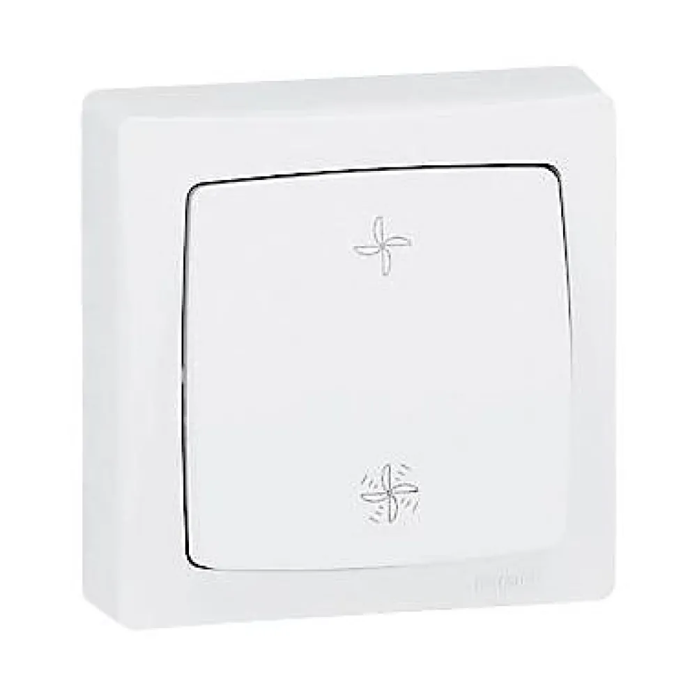 Legrand Interrupteur En Saillie-Commande pour VMC en saillie blanc 10A