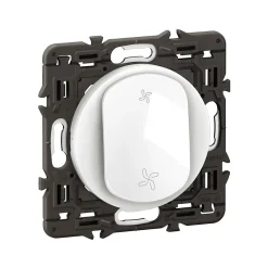 Legrand Commande poussoir de VMC Céliane blanc