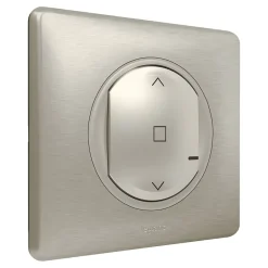 Legrand Interrupteur Encastrable-Commande sans fil pour interrupteur filaire de volet roulant connecté Céliane with Netatmo titane