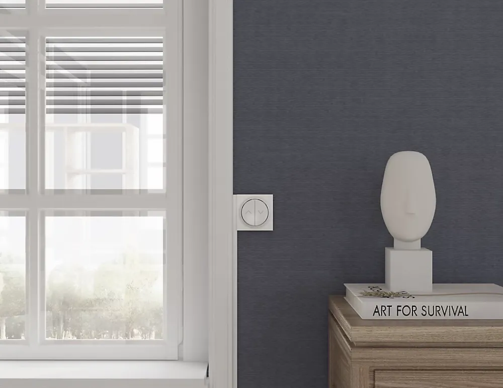 Fontini Interrupteur En Saillie-Commande volet roulant Neo Evo blanc