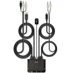 Lindy Câble Et Connectique Tv-Commutateur KVM DisplayPort 2 Ports 1.2