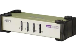 Aten Câble Et Connectique Tv-Commutateur KVM VGA 4 ordinateurs