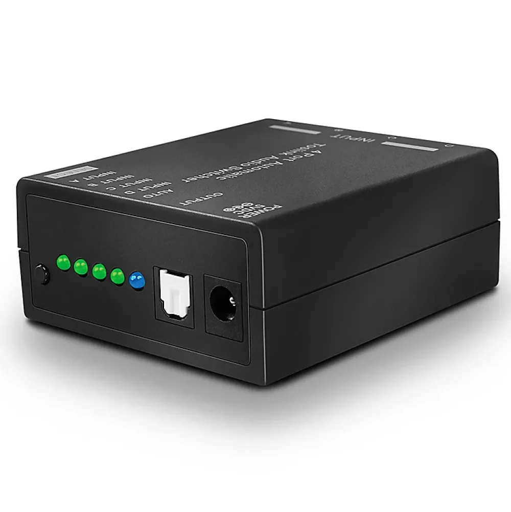 Lindy Câble Et Connectique Audio-Commutateur Toslink Optique 4 Ports