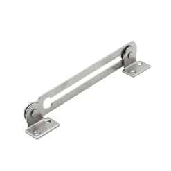 Diall 2 compas coulisseaux avec arrêt relevable L. 200 mm
