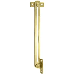 Diall 2 Compas coulisseaux à glissière droite/gauche acier nickelé L.140 mm x l.16 mm
