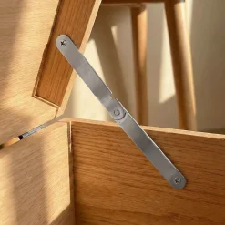 Diall Compas, Coulisse Et Coulisseau-2 Compas tréteaux L. 275 mm x l.20 mm x EP. 2 mm
