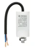 Tecnid Condensateur de démarrage pour moteurs électriques, 450V, capacité : 6 microfarad, avec câble de 15cm