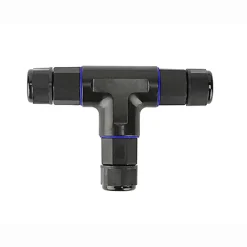 Horoz Electric Fixation Et Raccordement Du Câble-Connecteur de câble étanche en T IP68 3 fils noir