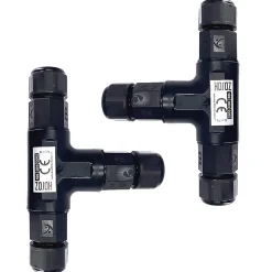 Horoz Electric Connecteur de Câble Étanche, IP68, en T, 0,5-2,5 mm², 16 A, 250 V, 2 pcs