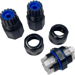 Horoz Electric Accessoire De Raccordement-Connecteur de câble étanche IP68 3 fils noir