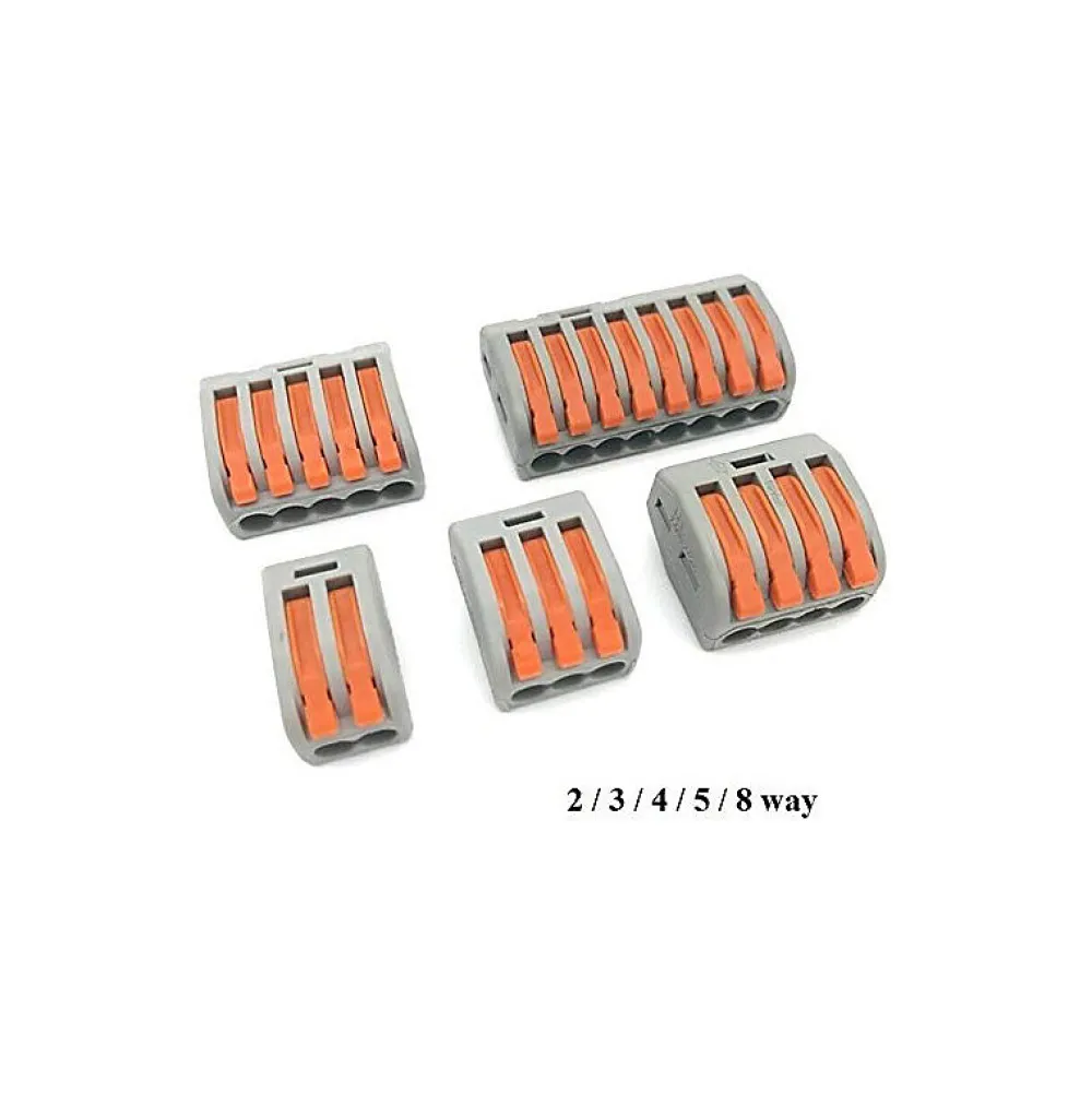 Wago Accessoire De Raccordement-50 connecteur 2 entrées pour fil souple ou rigide