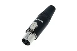 Rean Câble Et Connectique Audio-Connecteur mini XLR 3 points femelle