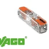 Wago 60 connecteurs traversant 2 entrées fil souple ou rigide Inline