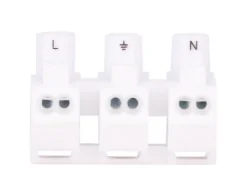 Zenitech Connectique de luminaire / domino 3 pôles -