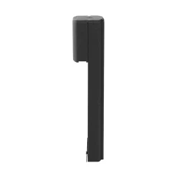 Renz Support De Boîte Aux Lettres-Console murale à visser Soléa Noir Sablé RAL 2100 MS