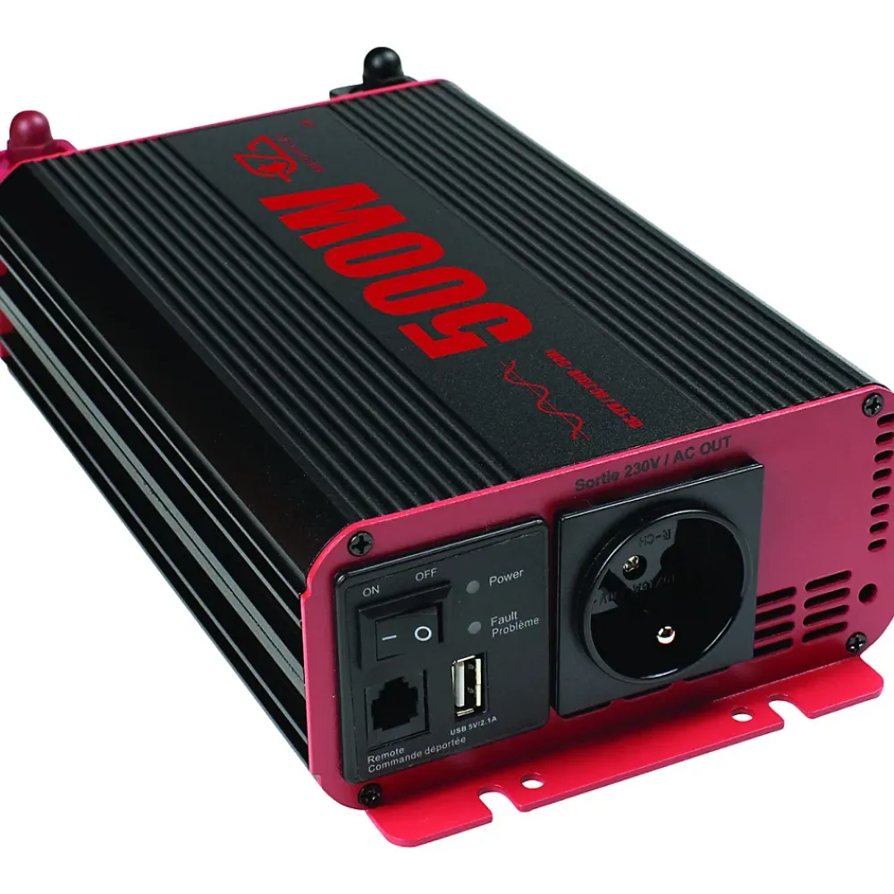 Eza Transformateur, Convertisseur Et Chargeur Usb-Convertisseur de Tension Pure-Sinus 500W 12V220V Camping-Car