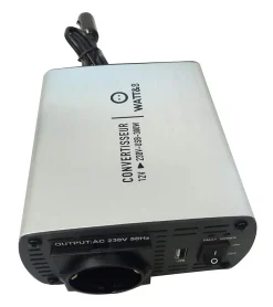 Watt & Co Transformateur, Convertisseur Et Chargeur Usb-Convertisseur voiture 12V en 220V 300W Watt&Co + sortie USB