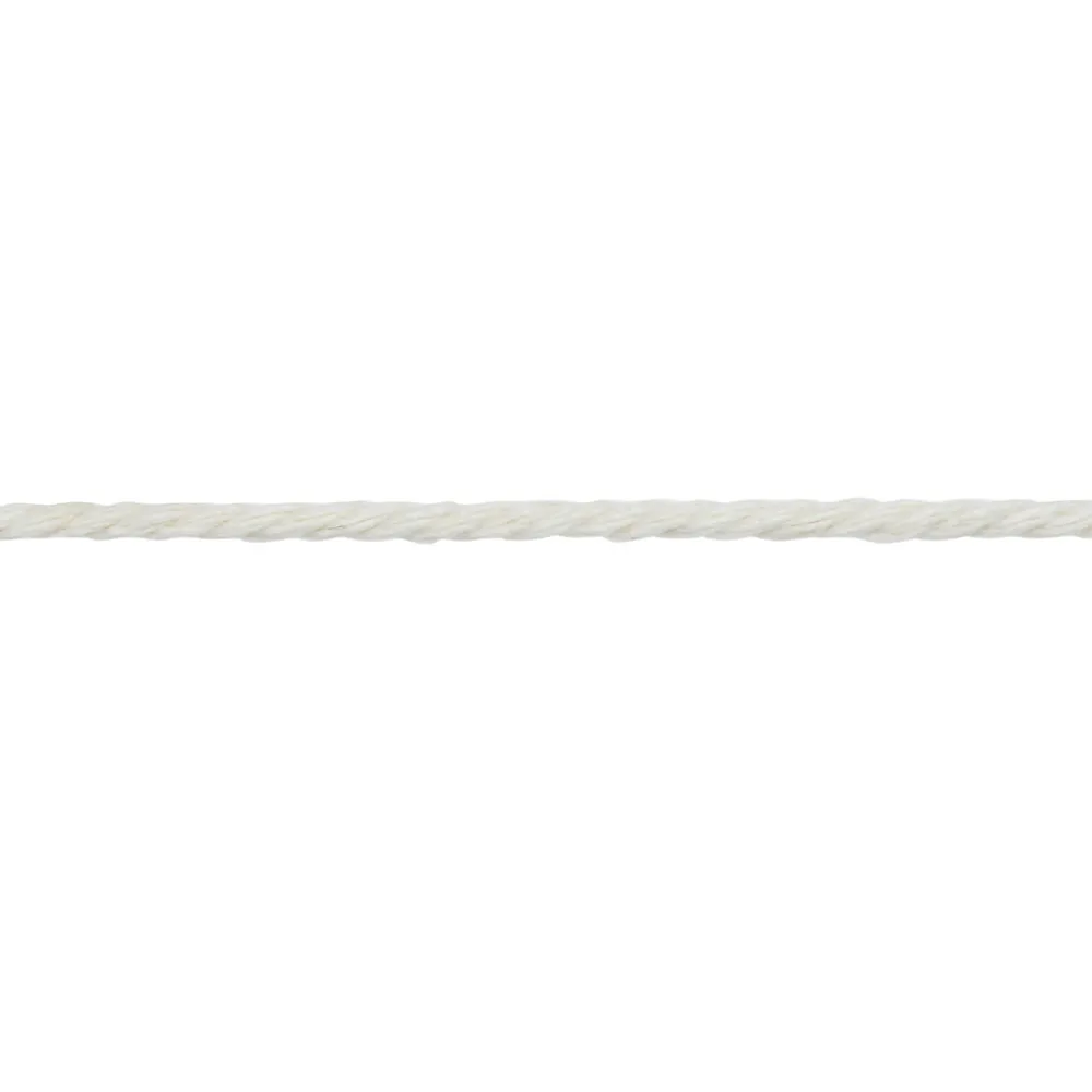 Diall Cordeau de maçon en fil de coton blanc ø2.5 mm, 30 m
