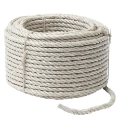 Werka Pro Corde, Fil Et Ficelle-Corde beige 50m Diamètre14mm