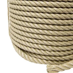 Corderies Tournonaises Corde, Fil Et Ficelle-Corde beige polypropylène 50m, Diamètre18mm