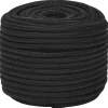 Vidaxl Corde de bateau Noir complet 14 mm 50 m Polypropylène