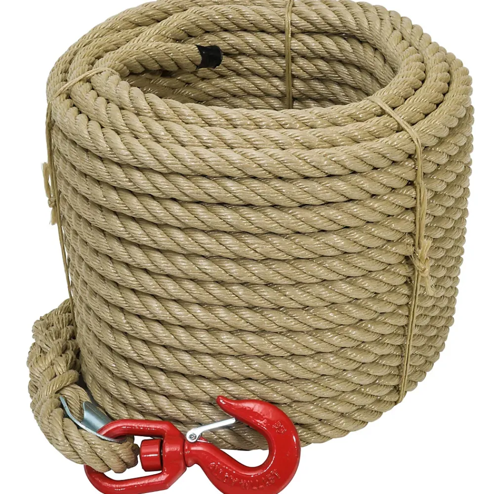 Werka Pro Corde à poulie avec crochet Diamètre20mm x 30 m