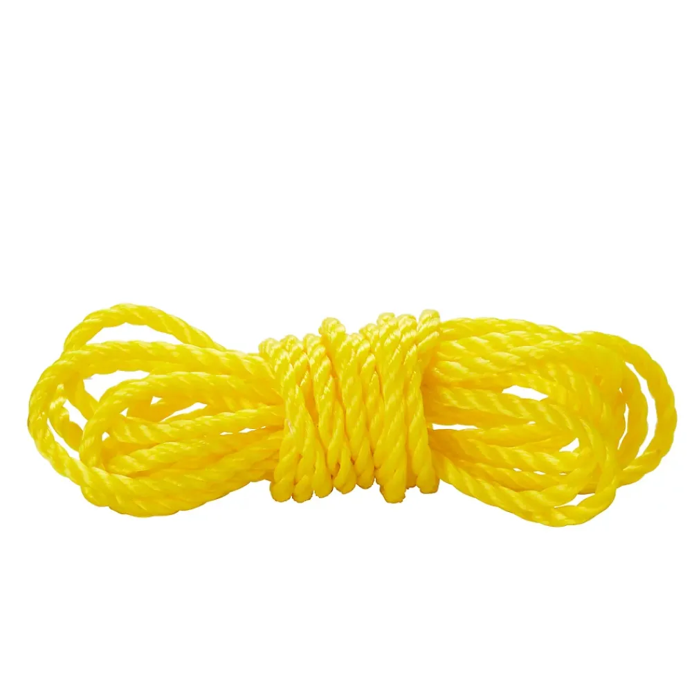 Diall Corde torsadée en polypropylène jaune ø8 mm, 50 m