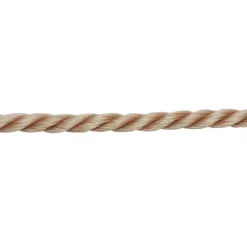 Diall Corde, Fil Et Ficelle-Corde torsadée en polypropylène beige ø6 mm, 10 m