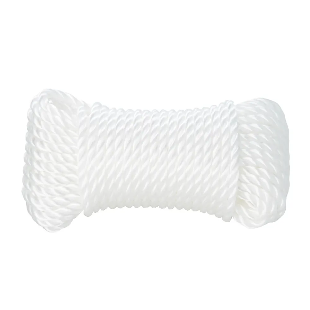 Diall Corde, Fil Et Ficelle-Corde torsadée en polypropylène blanche ø6 mm, 15 m