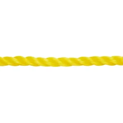 Diall Corde torsadée en polypropylène jaune ø8 mm, 7.5 m