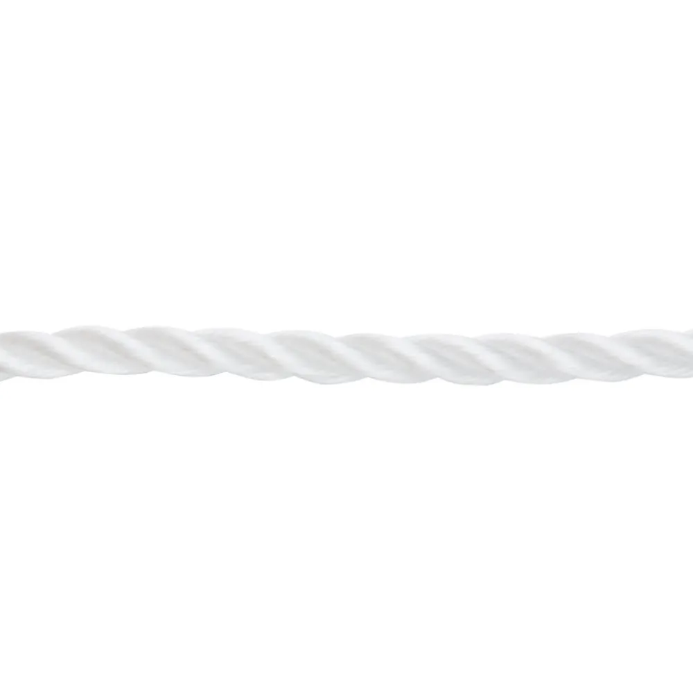 Diall Corde, Fil Et Ficelle-Corde torsadée en polypropylène blanche ø6 mm, 7.5 m