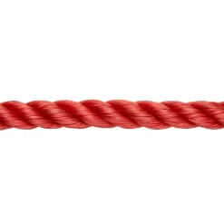 Diall Corde, Fil Et Ficelle-Corde torsadée en polypropylène rouge ø14 mm, 7.5 m