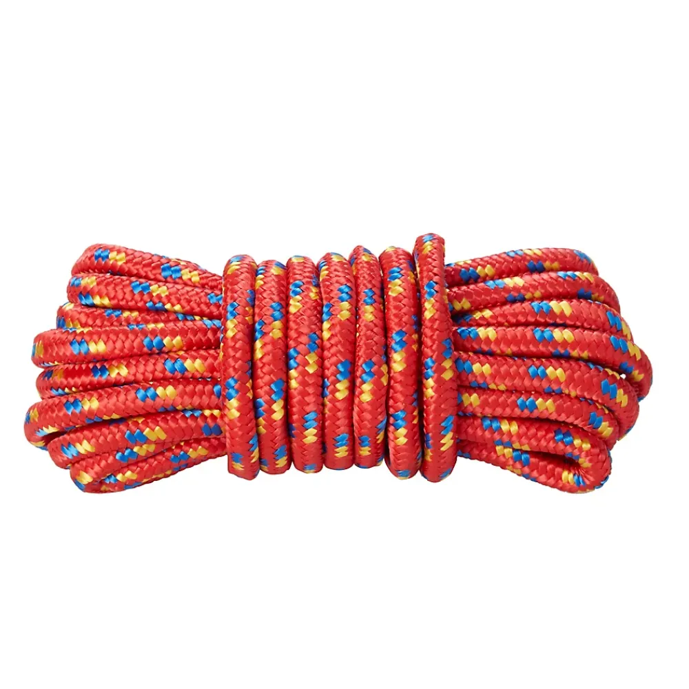 Diall Corde, Fil Et Ficelle-Corde tressée rouge ø9 mm, 7.5 m