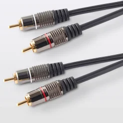 Blyss Cordon audio 2RCA Mâle / Mâle Or, 3 m