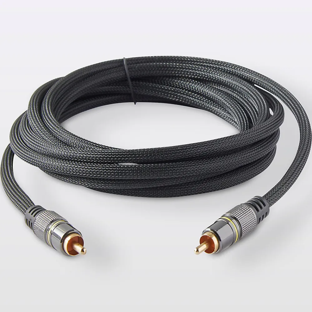 Blyss Cordon audio RCA Mâle / Mâle Or, 3 m