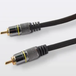 Blyss Cordon audio RCA Mâle / Mâle Or, 3 m