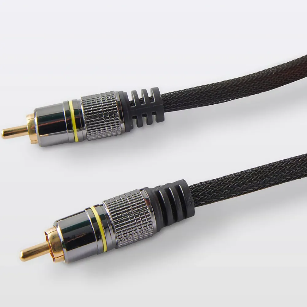 Blyss Cordon audio RCA Mâle / Mâle Or, 3 m