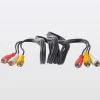 Blyss Câble Et Connectique Audio-Cordon audio 3RCA Mâle / Mâle noir , 1.5 m
