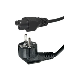 Erard Cordon d'alimentation - 1 fiche (2 P+T) M / prise C5 F - pour bloc d'alimentation externe de PC - noir - 3m