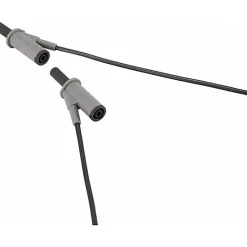 Voltcraft Testeur De Tension-Cordon de mesure de sécurité 4 mm banane mâle - 1000 V, 10 A, accessoire de mesure électricien, garantie 3 ans.