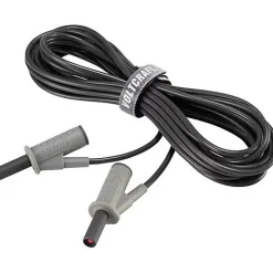 Voltcraft Testeur De Tension-Cordon de mesure de sécurité 4 mm banane mâle - 1000 V, 10 A, accessoire de mesure électricien, garantie 3 ans.