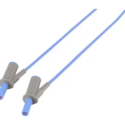 Voltcraft Testeur De Tension-Cordon de mesure de sécurité 4 mm banane mâle - 1000 V, 10 A, accessoire de mesure électricien, garantie 3 ans.