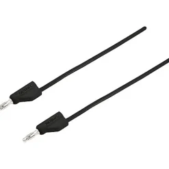 Voltcraft Testeur De Tension-Cordon de mesure ultra-flexible 4 mm banane mâle - 10 A, accessoire de mesure pour électricien, garantie 3 ans.