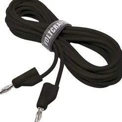 Voltcraft Testeur De Tension-Cordon de mesure ultra-flexible 4 mm banane mâle - 10 A, accessoire de mesure pour électricien, garantie 3 ans.