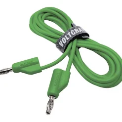 Voltcraft Testeur De Tension-Cordon de mesure ultra-flexible 4 mm banane mâle - 10 A, accessoire de mesure pour électricien, garantie 3 ans.