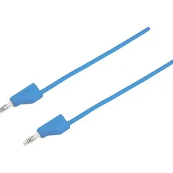 Voltcraft Testeur De Tension-Cordon de mesure ultra-flexible 4 mm banane mâle - 10 A, accessoire de mesure pour électricien, garantie 3 ans.