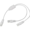 Erard Cordon de téléphone double conducteurs pour connexion RJ11