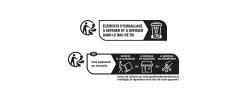 Diall Cordon pour appareil avec mise à la terre H05VVF 3G1.5mm² 16A 3m noir